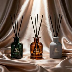 Tùy Chỉnh Màu Sắc 100Ml 150Ml 300Ml 500Ml Rỗng Sang Trọng Nhà Mùi Hương Frangancias Vòng Nước Hoa Hương Thơm Thủy Tinh <span class=keywords><strong>Reed</strong></span> Khuếch Tán Chai - Product Image 3