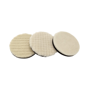 Mini tampon de laine rayé non perforé détaillé de <span class=keywords><strong>voiture</strong></span> chinoise polissage pour <span class=keywords><strong>voiture</strong></span> 50/80/100/125mm - Product Image 1