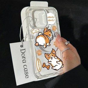 Coque de téléphone personnalisée magnétique Chiot <span class=keywords><strong>Corgi</strong></span> compatible avec iPhone 17 PROMAX 16PLUS 15 14 13 Samsung S26Ultra S22 S23 S25 S24 A17 - Product Image 1