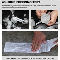 Membrana Impermeable Autoadhesiva de Caucho Butilo de Alta Viscosidad de 1 mm, 1,2 mm y 1,5 mm de Espesor para Reparación y Sellado a Prueba de Fugas