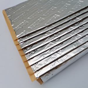 Fabrication professionnelle OEM de tapis d'<span class=keywords><strong>insonorisation</strong></span> et d'isolation phonique pour voitures en caoutchouc Alubutyl écologique - Product Image 1