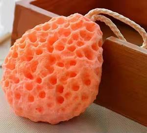 1PC Honeycomb Shape Newborn Baby Kids Bath Sponge Brushes Massage Baby Shower Exfoliating Body Face Cleaning Scrubber Newest - Product Image 3