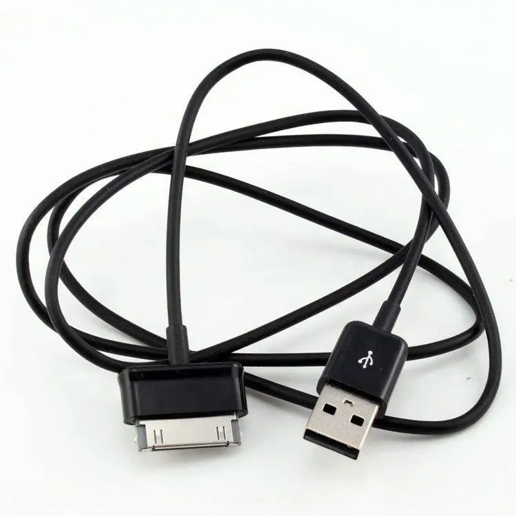 3ft Usb Charger Opladen Data Cable Koord Voor Samsung Galaxy Tab 2 3 N8000 P7510 P7500 P6200 P1000 P3100 Zwart