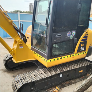 Excavatrice Komatsu PC56 d'occasion, 5,6 tonnes, moteur Cummins, pompe hydraulique Kawasaki, moteur d'origine japonaise, 1200-2000 heures, 90% neuve - Product Image 5