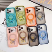 Étui de téléphone portable magnétique rotatif à dissipation thermique pour iPhone 17 Air 16 Pro Max avec protection d'appareil photo