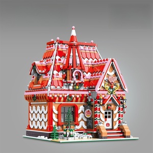 BaKa 33204 Strawberry House, Kits de Modelos de Bloques de <span class=keywords><strong>Arquitectura</strong></span> con Vista a <span class=keywords><strong>la</strong></span> Calle de <span class=keywords><strong>la</strong></span> Ciudad, Regalo de Cumpleaños, Juguete Electrónico, Construcción de Plástico ABS - Product Image 1