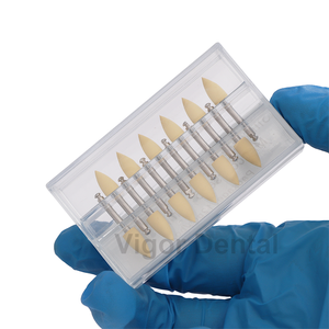 หัวขัดซิลิโคนสำหรับงานทันตกรรม ความเร็วต่ำ สำหรับขัดหยาบปานกลาง - Product Image 4