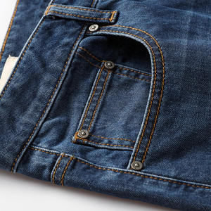 <span class=keywords><strong>Jeans</strong></span> Vintage da <span class=keywords><strong>Uomo</strong></span> Blu Lavato a Prezzo Conveniente, Alta Qualità, Stile Casual e Streetwear - Product Image 6