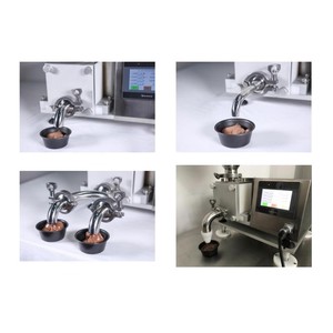 Machine d'injection de pâte pour gâteaux / Remplisseuse de crème de haute qualité, nouvelle machine de dépose de crème pour cupcakes avec PLC - Product Image 2