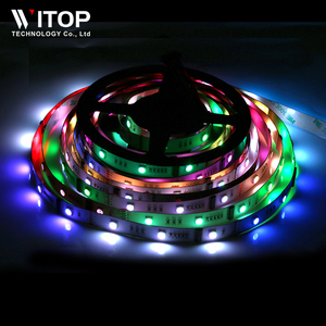 Dmx512rgb 5050 24V IP20 IP65 không thấm nước ngoài trời ma thuật đầy đủ màu sắc <span class=keywords><strong>RGB</strong></span> <span class=keywords><strong>LED</strong></span> <span class=keywords><strong>Strip</strong></span> dấu hiệu Flex <span class=keywords><strong>LED</strong></span> <span class=keywords><strong>Strip</strong></span> đèn <span class=keywords><strong>DMX</strong></span> tín hiệu - Product Image 6
