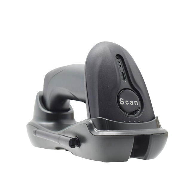 Excellent 433mhz Wireless Frequency 1D 2D QR Code Barcode Reader 32 Bits USB Scanning Gun in Stock COM Interface