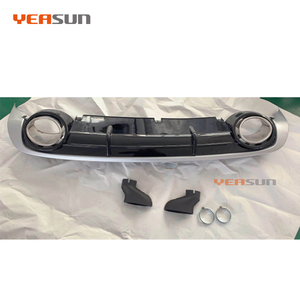 Diffusore posteriore stile RS6 di alta qualità con tubi di scarico per <span class=keywords><strong>Audi</strong></span> <span class=keywords><strong>A6</strong></span> <span class=keywords><strong>2004</strong></span> 2006 2008 2010 2012 normale - Product Image 4