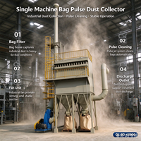 Kantong Filter Nomex PPS Suhu Tinggi Industri Pulse Jet Baghouse untuk Sistem Penghilang Debu Gas Buang Boiler Kiln
