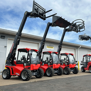 Everun CE 1.35t ERT1500 엔지니어링 및 건설 기계 관절 컨테이너 텔레스코픽 휠 로더 텔레 핸들러 지게차 - Product Image 6