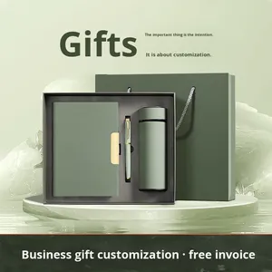 La Fabbrica Può Personalizzare Set Regalo Aziendali con Logo, Set Regalo con Taccuino A5 e Tazza Termica - Product Image 5