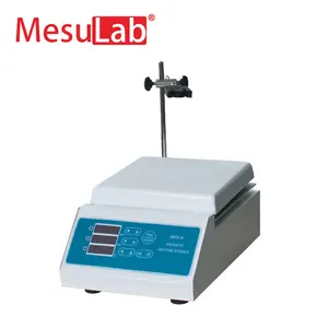 MesuLab ME-MHS-A display digital velocidade/tempo/temperatura do calor. placa quadrada um agitador magnético biológico equipamento de laboratório com aquecedor