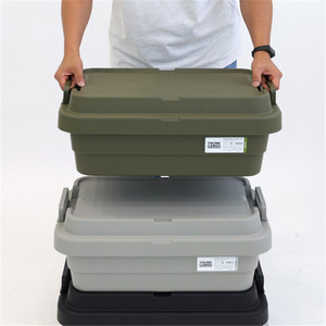 Boîte de <span class=keywords><strong>Camping</strong></span> en plastique de Style <span class=keywords><strong>japonais</strong></span>, organisateur de cargaison de coffre bon marché avec planches de séparation - Product Image 2