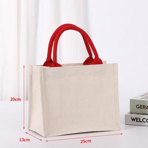 XP-Promos, bolso de compras de yute respetuoso con el medio ambiente personalizado, venta al por mayor, reciclar bolsas plegables con logotipo para publicidad promocional - Product Image 6