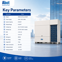 Unité extérieure de climatisation et de chauffage VRF commerciale Master Gree 20HP 56kW R410A DC Inverter puissante pour usine industrielle