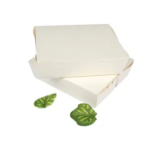卸売 バーベキュー梱包箱-食品ボックス卸売使い捨て紙ランチボックスサラダフライドチキンバーベキュー紙箱環境に優しいパッキング