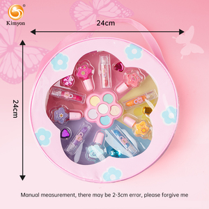Ensemble de trousse de maquillage pour princesse Floral <span class=keywords><strong>Secret</strong></span> - Kit de jeu sûr pour enfants avec des bagues, des applicateurs et des accessoires de beauté - Product Image 2