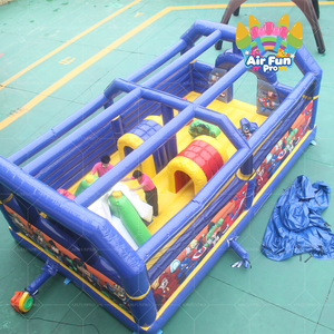 Château <span class=keywords><strong>gonflable</strong></span> Zones de jeu aquatiques <span class=keywords><strong>Eau</strong></span> amusante Parcours d'obstacles <span class=keywords><strong>gonflable</strong></span> <span class=keywords><strong>Structure</strong></span> de jeu <span class=keywords><strong>gonflable</strong></span> personnalisable - Product Image 4