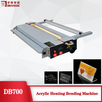 Machine de pliage acrylique à prix de concessionnaire, technologie de chauffage infrarouge pour feuilles de plastique PVC, PC, ABS, PP, machine de pliage acrylique chauffante