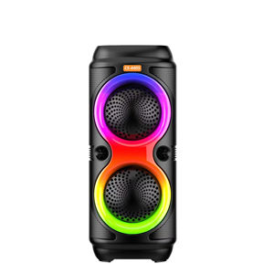 Мини 4-дюймовый двойной беспроводной портативный динамик с поддержкой карты памяти - Product Image 1