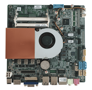 Placa Base DDR3 para Laptop, Mini CPU Core I7 con Tarjeta Gráfica Integrada QM9700H-UA Skylake Kabylake para Control Industrial Mini I - Product Image 2