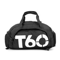 Mochila de Gimnasio con Compartimento para Zapatos, Bolsillo Impermeable Interior, Gran Capacidad, Mochila Deportiva Personalizada con Logotipo