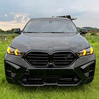 Kit de Carrocería para BMW X6 E71 2006-2013, Actualización a F96 G06 LCI X6M, Parachoques Delantero y Trasero, Faldones Laterales, Rejilla, Capó, Guardabarros, Piezas de Auto Premium