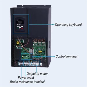 มอเตอร์ขับสามเฟส VFD 110/132KW 380V qmlxhyzzs VFD - Product Image 3