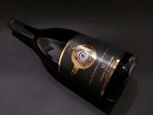 Label anggur berperekat timbul antiair kustom kustom botol anggur Label Logo Label anggur