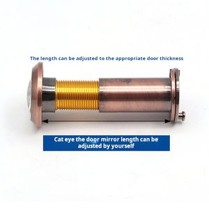 Mirilla para Visor de puerta, mirilla gran angular de 220 grados con 0,63 pulgadas/<span class=keywords><strong>Hotel</strong></span> de 16mm para oficina en casa (<span class=keywords><strong>dorado</strong></span>) - Product Image 2