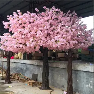 Miniatur pohon sakura buatan, dekorasi pernikahan pohon kustom 1.8m