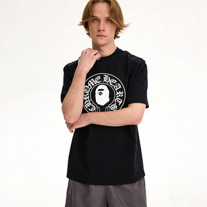 เสื้อยืดดีไซน์หรูหราสั่งทำพิเศษปี 2026 โครมส์ 100% คอตตอน ลายหัวใจ 1.1 บาพีส คุณภาพสูง เสื้อยืด 1 1 - Product Image 1