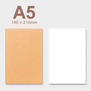 Eco Friendly A5 <b>Notebook</b> Kraft Paper Journal Custom Logo Office <b>Notebook</b> for Students Cuadernos - Product Image 5