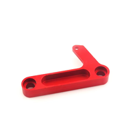 Pièces usinées CNC sur mesure / Pièces en aluminium anodisé, pièces aéronautiques de précision personnalisées, pièces aéronautiques en aluminium 5 axes