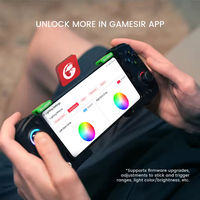 GameSir X4a Aileron Trigger con Diseño Joycon y Efecto Hall para un Joystick Android Portátil Óptimo para Controlador de Gamepad Inalámbrico