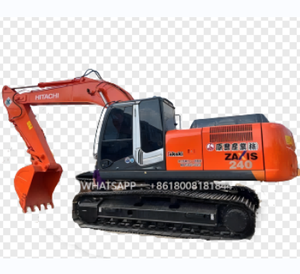 Excavadora Usada Hitachi ZX240, Excavadora Hidráulica Grande Original de Japón con Cabina Cerrada - Product Image 1