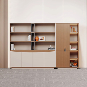 Luxe Modern Design Mobiele Archiefkasten Houten Kantoormeubilair Mobiele Rekken Systeem Voor Werkplaatsen Mfc Mfc Archiefkasten - Product Image 3