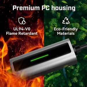 Cargador Portátil para Vehículos Eléctricos de 3.5kW Tipo 2 para Apartamentos en <span class=keywords><strong>Alquiler</strong></span> con Certificación CE TUV, Enchufe Schuko de 16A, EVSE Listo para Enviar, Entrega Rápida - Product Image 3