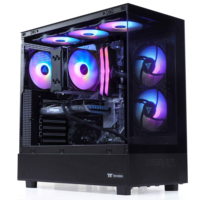 Ordinateur de jeu professionnel haute performance, AMD Ryzen 9 9900X3D, GeForce RTX 5070 Ti, 16 Go de RAM GDDR7 RGB, 2 To