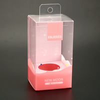 Boîte d'emballage en acétate écologique, boîte à impression colorée en PET