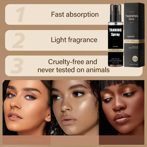 100ml/3.38fl.oz Spray abbronzante portatile personalizzato innovativo per abbronzatura autoabbronzante per nebbia di idrogeno per il corpo - Product Image 3