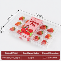 Emballage en blister PP jetable personnalisé pour biscuits et pâtisseries