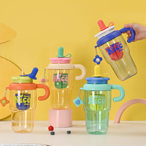 Large Capacity Ice Cold Water Bottle 1680ml With Straw And Handle For Travel Bpa Free Plastic Drinkware - Product Image 1