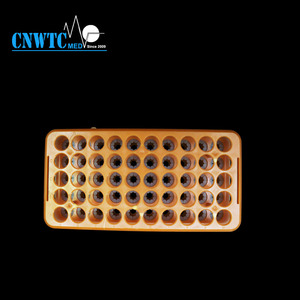Porte-<span class=keywords><strong>tubes</strong></span> en plastique jetables de laboratoire Porte-<span class=keywords><strong>tubes</strong></span> à essai multifonction de 50 puits pour différentes tailles de <span class=keywords><strong>tubes</strong></span> - Product Image 3