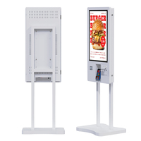 En stock – Terminal de commande intelligent 32 pouces Android pour restaurant avec écran tactile, paiement par carte bancaire, machine ATM, caisse enregistreuse et kiosque de paiement en libre-service