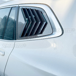 Rear Window Side Vent <b>Shutter</b> Louver Cover Trim Side Rear Window Louver <b>Shutter</b> Cover for BMW X3 G01 2018+ Accessories - Product Image 4